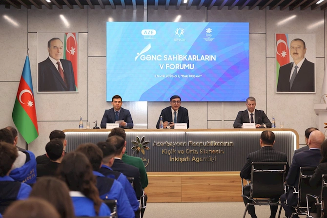 Gənc Sahibkarların V Forumu keçirilib — FOTOLAR