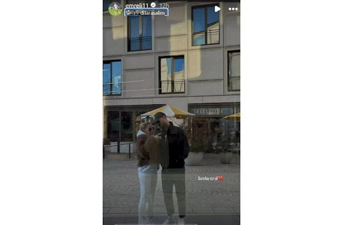Mahir Emreli Almaniyadakı sevgilisi ilə yeni fotosunu paylaşdı
