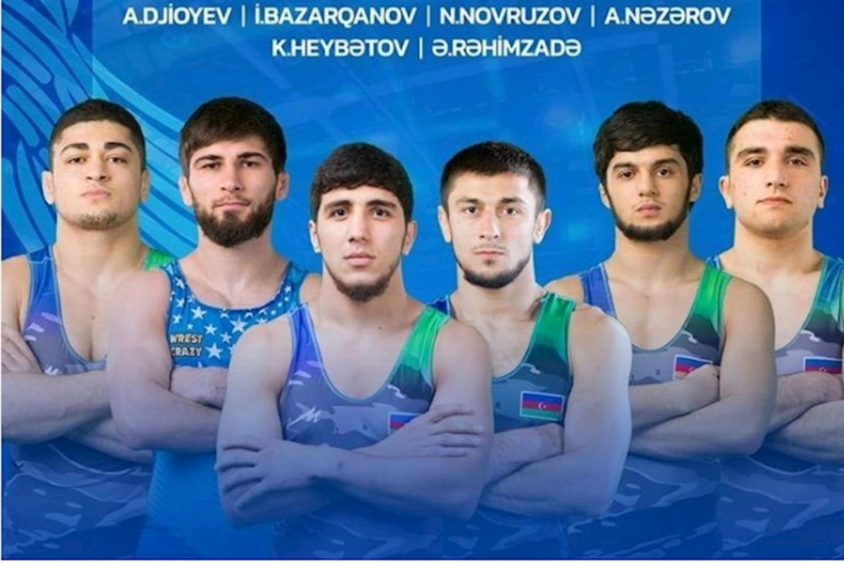 Azərbaycan güləşçiləri ilk gündə 5 medal qazandılar