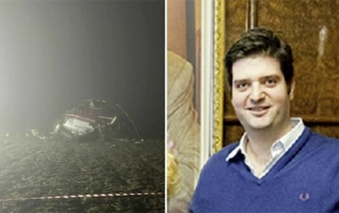 Məşhur iş adamı helikopter qəzasında həlak oldu — FOTOLAR