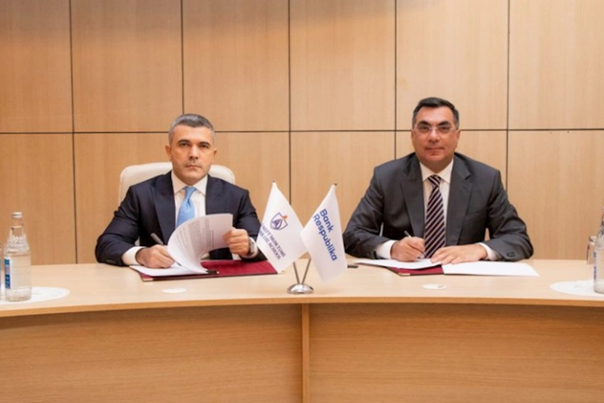 Bank Respublika və Bakı Ali Neft Məktəbi əməkdaşlıq memorandumu imzalayıb — FOTOLAR