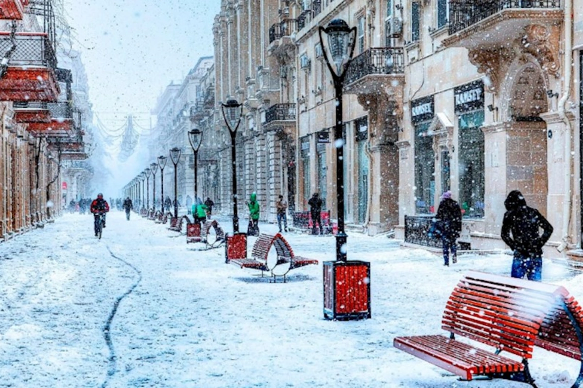 Sabah Bakıda və rayonlarda qar yağacaq