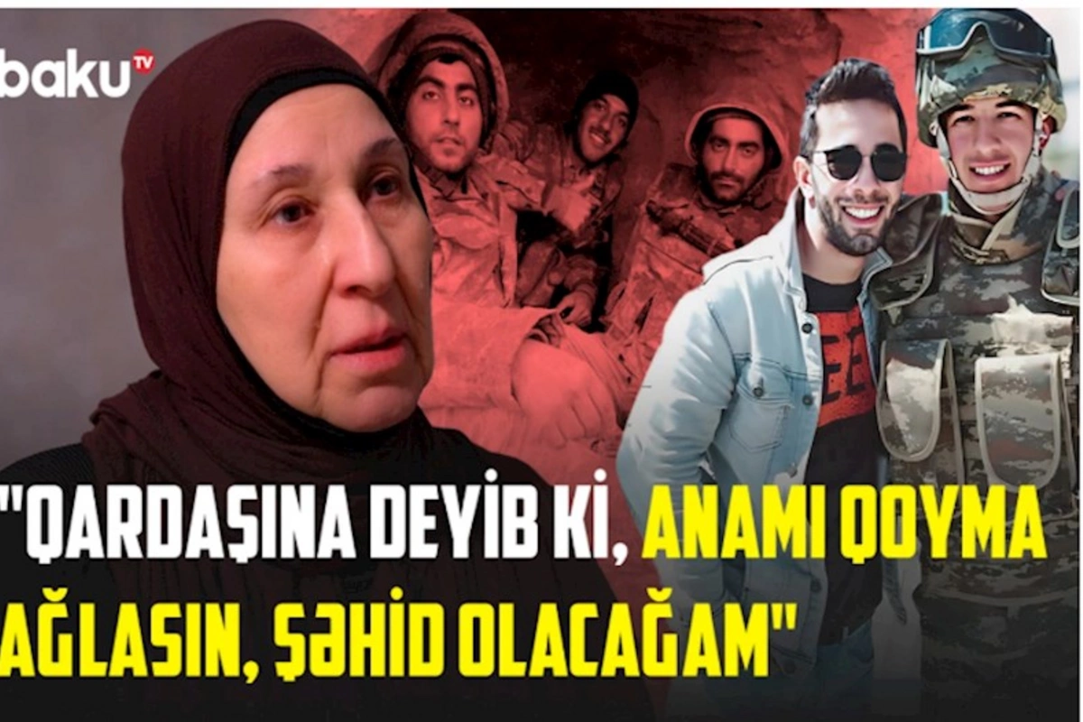 Oğlumun həyatının nöqtəsi qəfil qoyuldu: Anası şəhidin ölüm xəbərini necə öyrəndi? — VİDEO