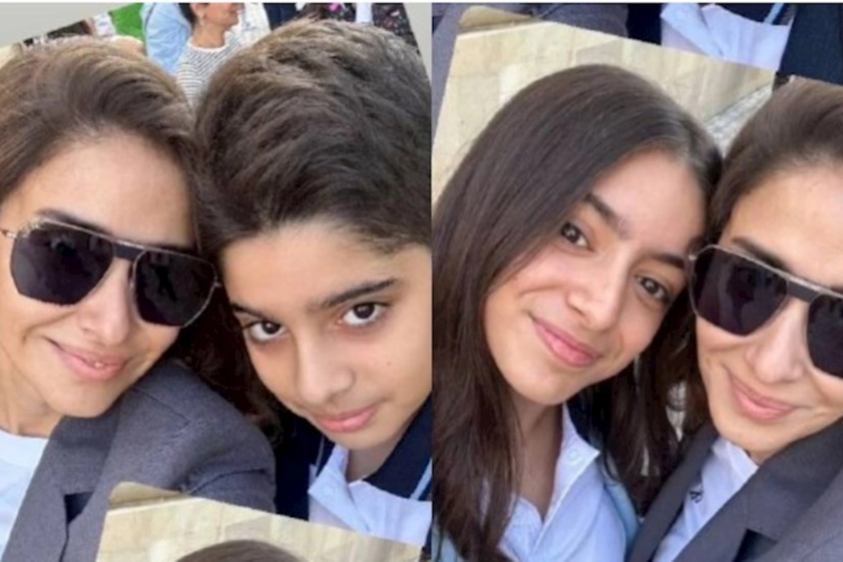 Övladları Leyla Quliyevanı sevindirdi — FOTOLAR