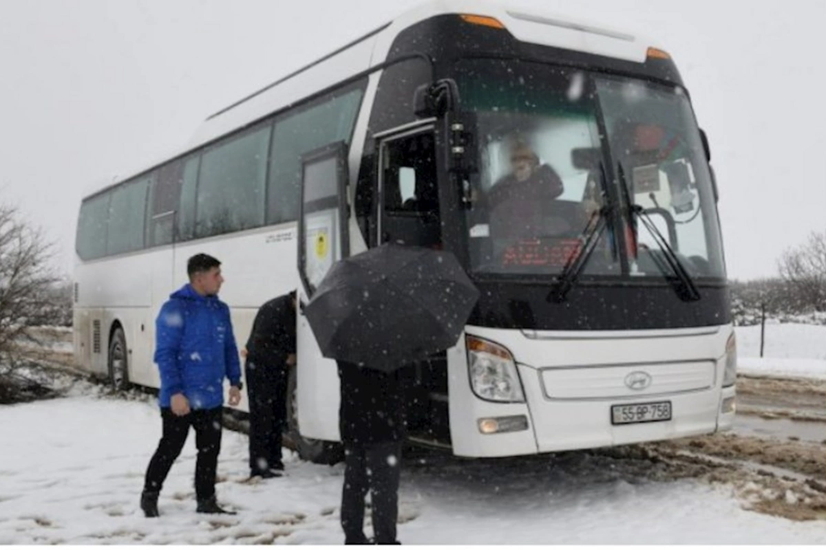 Bir sıra rayonlara avtobus reysləri təxirə salındı