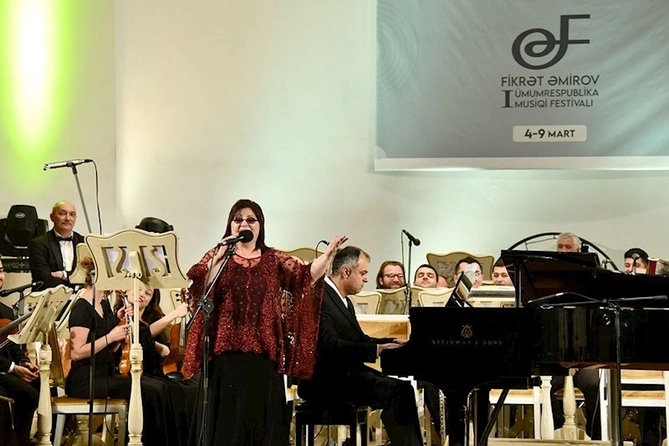 Fikrət Əmirov I Ümumrespublika Musiqi Festivalının bağlanış mərasimi baş tutdu — FOTOLAR