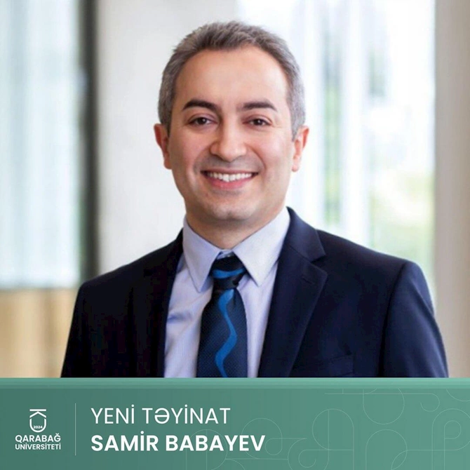 Samir Babayev Qarabağ Universitetinin Klinikasına baş direktor təyin olundu — FOTO Samir Babayev Qarabağ Universitetinin Klinikasına baş direktor təyin olundu — FOTO