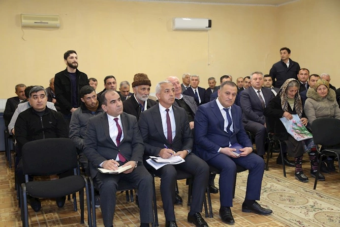 Hacıqabul RIH-də növbəti vətəndaş qəbulu keçirildi — FOTOLAR
