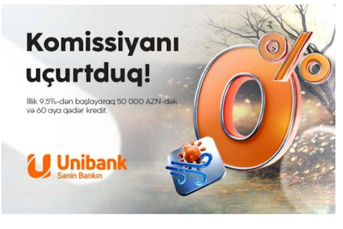 ​Unibank bir günlük “Komissiyasız çərşənbə” aksiyası keçirir