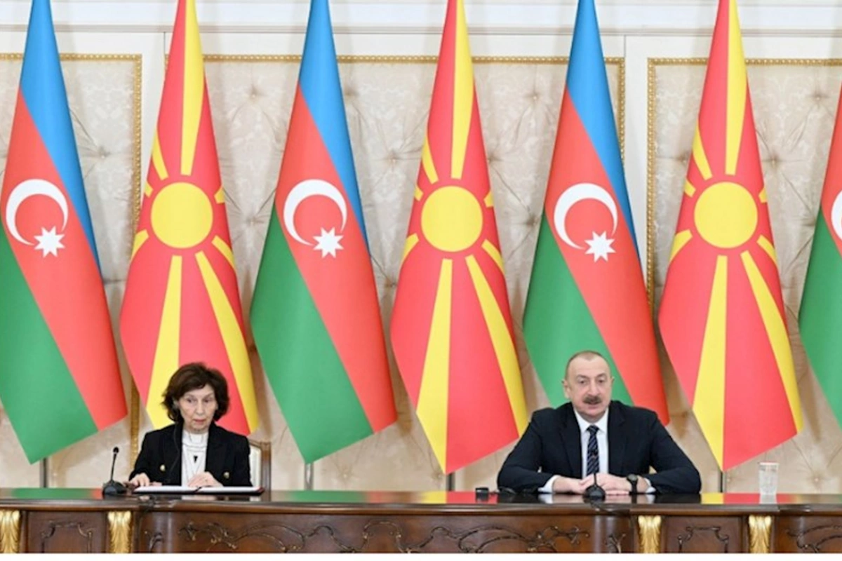 Azərbaycan və Şimali Makedoniya prezidentləri mətbuata bəyanatlarla çıxış ediblər —YENİLƏNİB