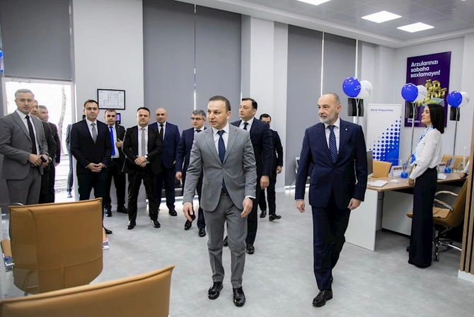Bank Respublika Qəbələ şəhərində yeni filialını açdı Bank Respublika Qəbələ şəhərində yeni filialını açdı