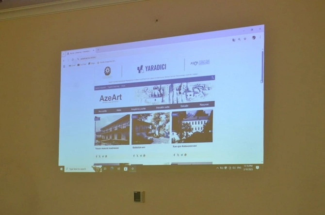 ASGA Mədəniyyət Nazirliyinin dəstəyi ilə yaratdığı saytın təqdimatını keçirdi — MİNGƏÇEVİRDƏN FOTOLAR ASGA Mədəniyyət Nazirliyinin dəstəyi ilə yaratdığı saytın təqdimatını keçirdi — MİNGƏÇEVİRDƏN FOTOLAR