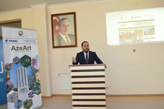 ASGA Mədəniyyət Nazirliyinin dəstəyi ilə yaratdığı saytın təqdimatını keçirdi — MİNGƏÇEVİRDƏN FOTOLAR ASGA Mədəniyyət Nazirliyinin dəstəyi ilə yaratdığı saytın təqdimatını keçirdi — MİNGƏÇEVİRDƏN FOTOLAR