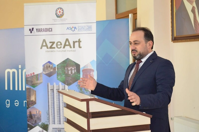 ASGA Mədəniyyət Nazirliyinin dəstəyi ilə yaratdığı saytın təqdimatını keçirdi — MİNGƏÇEVİRDƏN FOTOLAR ASGA Mədəniyyət Nazirliyinin dəstəyi ilə yaratdığı saytın təqdimatını keçirdi — MİNGƏÇEVİRDƏN FOTOLAR