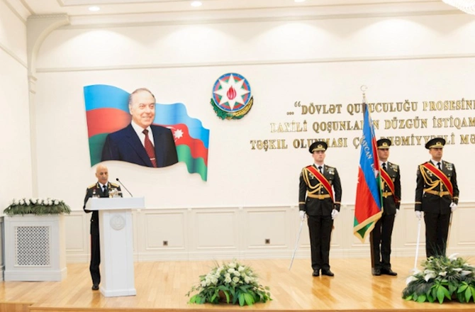 Daxili Qoşunların yaranmasının növbəti ildönümü qeyd edilib — FOTOLAR