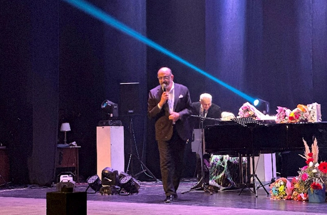 Gəncə Dövlət Filarmoniyasında Aygün Səmədzadənin mahnılarından ibarət konsert izdihamla keçib — FOTOLAR