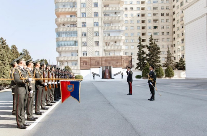 Daxili Qoşunların yaranmasının növbəti ildönümü qeyd edilib — FOTOLAR