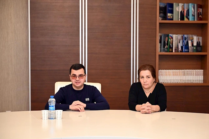 Mədəniyyət naziri Adil Kərimli Neftçala rayonunda vətəndaşları qəbul edib — FOTOLAR