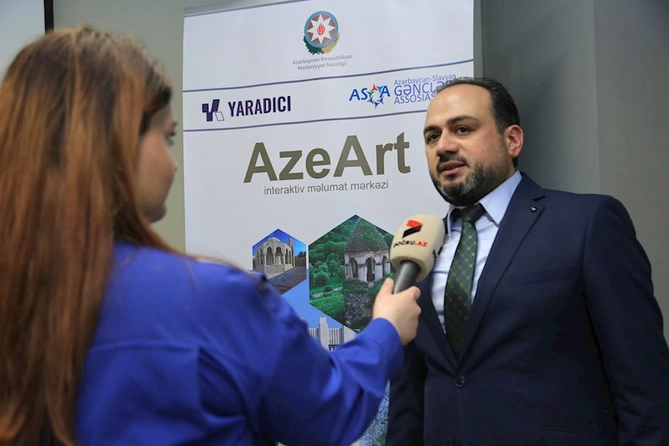 ASGA Mədəniyyət Nazirliyinin dəstəyi ilə yaratdığı saytın daha bir təqdimatını keçirdi — FOTOLAR