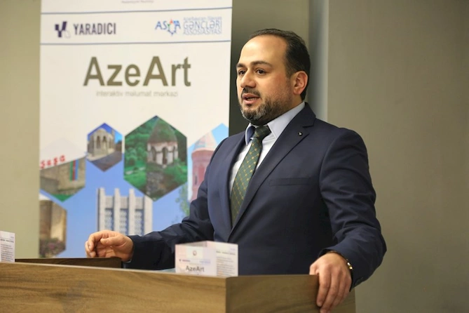 ASGA Mədəniyyət Nazirliyinin dəstəyi ilə yaratdığı saytın daha bir təqdimatını keçirdi — FOTOLAR ASGA Mədəniyyət Nazirliyinin dəstəyi ilə yaratdığı saytın daha bir təqdimatını keçirdi — FOTOLAR