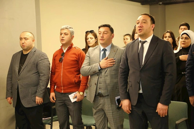 ASGA Mədəniyyət Nazirliyinin dəstəyi ilə yaratdığı saytın daha bir təqdimatını keçirdi — FOTOLAR ASGA Mədəniyyət Nazirliyinin dəstəyi ilə yaratdığı saytın daha bir təqdimatını keçirdi — FOTOLAR