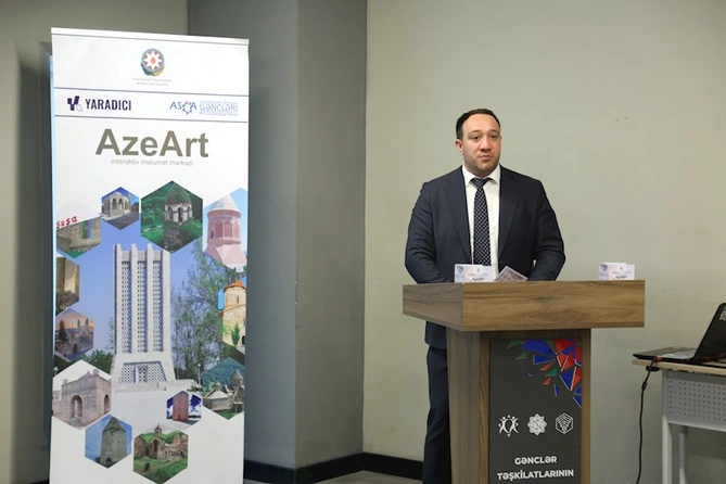 ASGA Mədəniyyət Nazirliyinin dəstəyi ilə yaratdığı saytın daha bir təqdimatını keçirdi — FOTOLAR ASGA Mədəniyyət Nazirliyinin dəstəyi ilə yaratdığı saytın daha bir təqdimatını keçirdi — FOTOLAR