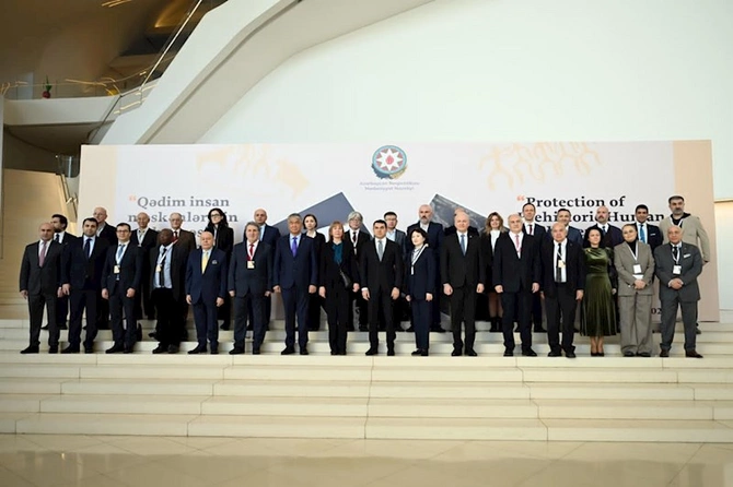 Bakıda “Qədim insan məskənlərinin mühafizəsi: təhdidlər və müasir yanaşmalar” mövzusunda beynəlxalq konfrans keçirilir — FOTOLAR