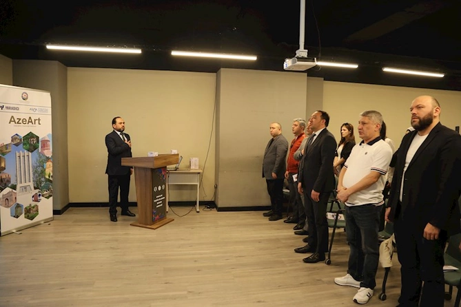 ASGA Mədəniyyət Nazirliyinin dəstəyi ilə yaratdığı saytın daha bir təqdimatını keçirdi — FOTOLAR ASGA Mədəniyyət Nazirliyinin dəstəyi ilə yaratdığı saytın daha bir təqdimatını keçirdi — FOTOLAR