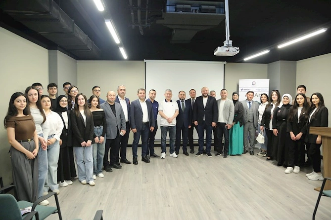 ASGA Mədəniyyət Nazirliyinin dəstəyi ilə yaratdığı saytın daha bir təqdimatını keçirdi — FOTOLAR ASGA Mədəniyyət Nazirliyinin dəstəyi ilə yaratdığı saytın daha bir təqdimatını keçirdi — FOTOLAR