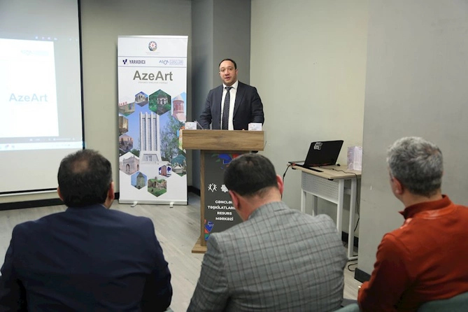 ASGA Mədəniyyət Nazirliyinin dəstəyi ilə yaratdığı saytın daha bir təqdimatını keçirdi — FOTOLAR ASGA Mədəniyyət Nazirliyinin dəstəyi ilə yaratdığı saytın daha bir təqdimatını keçirdi — FOTOLAR
