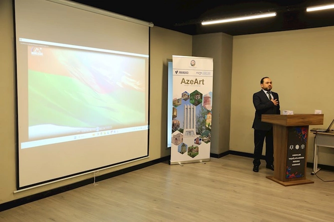 ASGA Mədəniyyət Nazirliyinin dəstəyi ilə yaratdığı saytın daha bir təqdimatını keçirdi — FOTOLAR ASGA Mədəniyyət Nazirliyinin dəstəyi ilə yaratdığı saytın daha bir təqdimatını keçirdi — FOTOLAR
