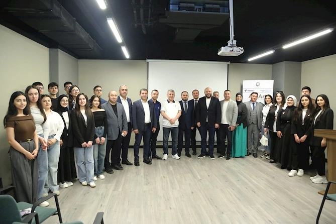 ASGA Mədəniyyət Nazirliyinin dəstəyi ilə yaratdığı saytın daha bir təqdimatını keçirdi — FOTOLAR ASGA Mədəniyyət Nazirliyinin dəstəyi ilə yaratdığı saytın daha bir təqdimatını keçirdi — FOTOLAR