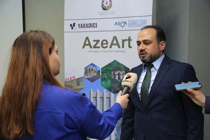 ASGA Mədəniyyət Nazirliyinin dəstəyi ilə yaratdığı saytın daha bir təqdimatını keçirdi — FOTOLAR