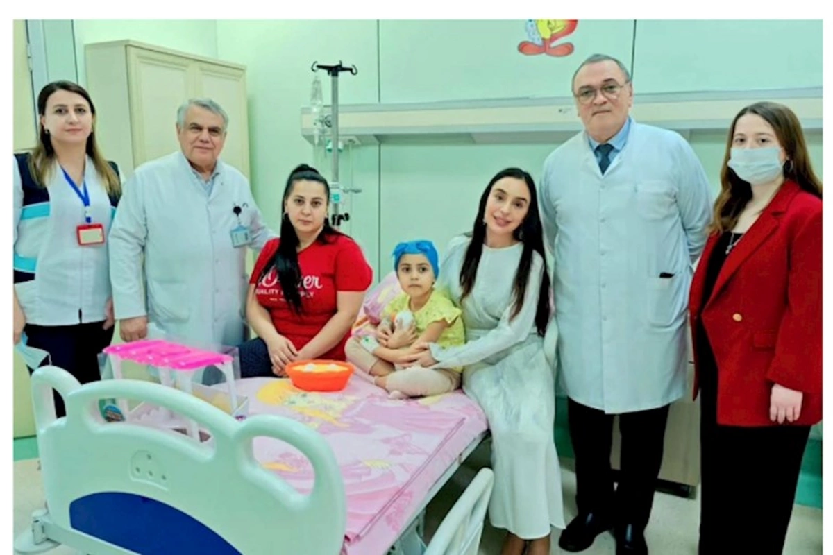 Leyla Əliyeva Milli Onkologiya Mərkəzini ziyarət edib — FOTO