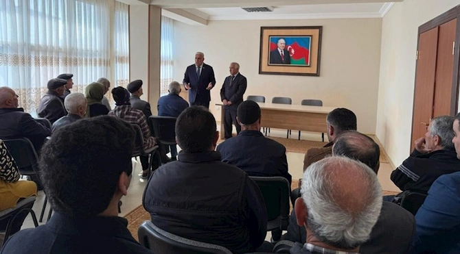 Milli Məclisin deputatı Vüqar Rəhimzadə Ordubadda seçiciləri ilə növbəti görüşünü keçirib — FOTO