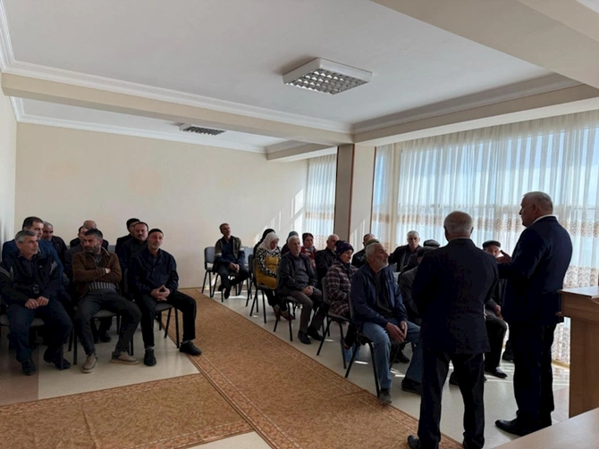 Milli Məclisin deputatı Vüqar Rəhimzadə Ordubadda seçiciləri ilə növbəti görüşünü keçirib — FOTO