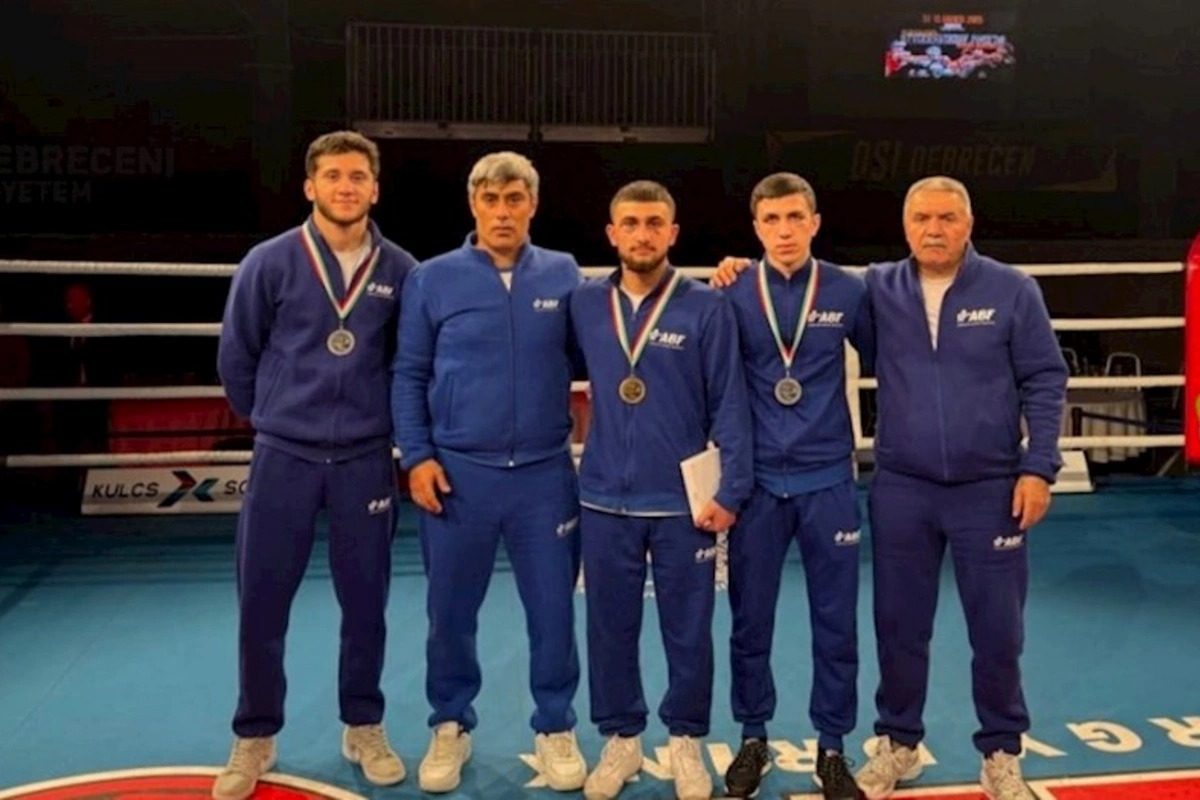 Boksçularımız beynəlxalq turnirdə 3 medal qazanıblar