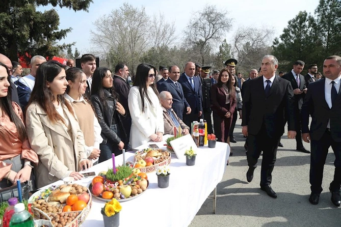 Hacıqabul rayonunda Novruz” bayramı münasibətilə ümumrayon şənliyi keçirilib — FOTOLAR