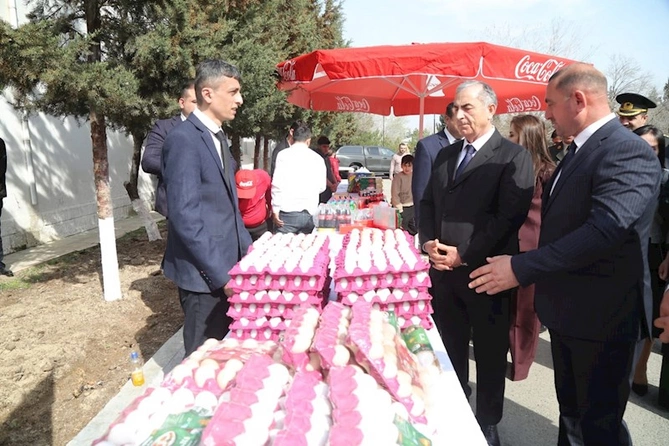 Hacıqabul rayonunda Novruz” bayramı münasibətilə ümumrayon şənliyi keçirilib — FOTOLAR