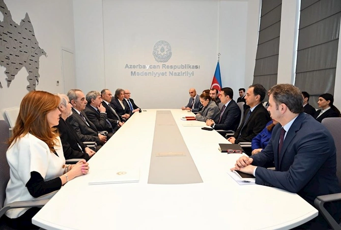 Sənət adamlarına diqqət və qayğı onlara böyük stimul verir — FOTOLAR