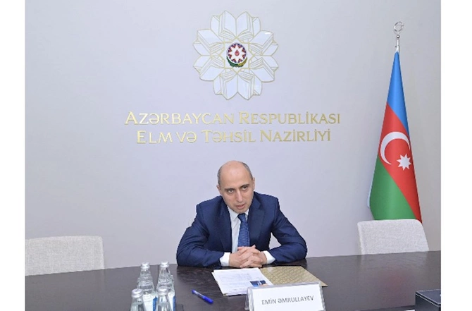 Emin Əmrullayev “Yüksəliş” müsabiqəsinin qalibləri ilə görüşdü — FOTOLAR