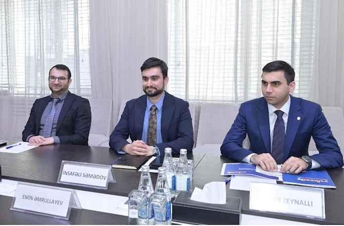 Emin Əmrullayev “Yüksəliş” müsabiqəsinin qalibləri ilə görüşdü — FOTOLAR
