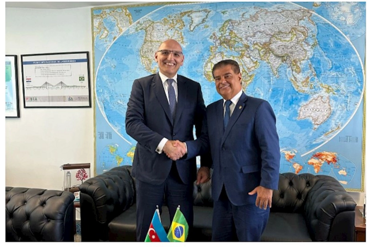 Elçin Əmirbəyov Braziliyada mühüm görüşlər keçirib