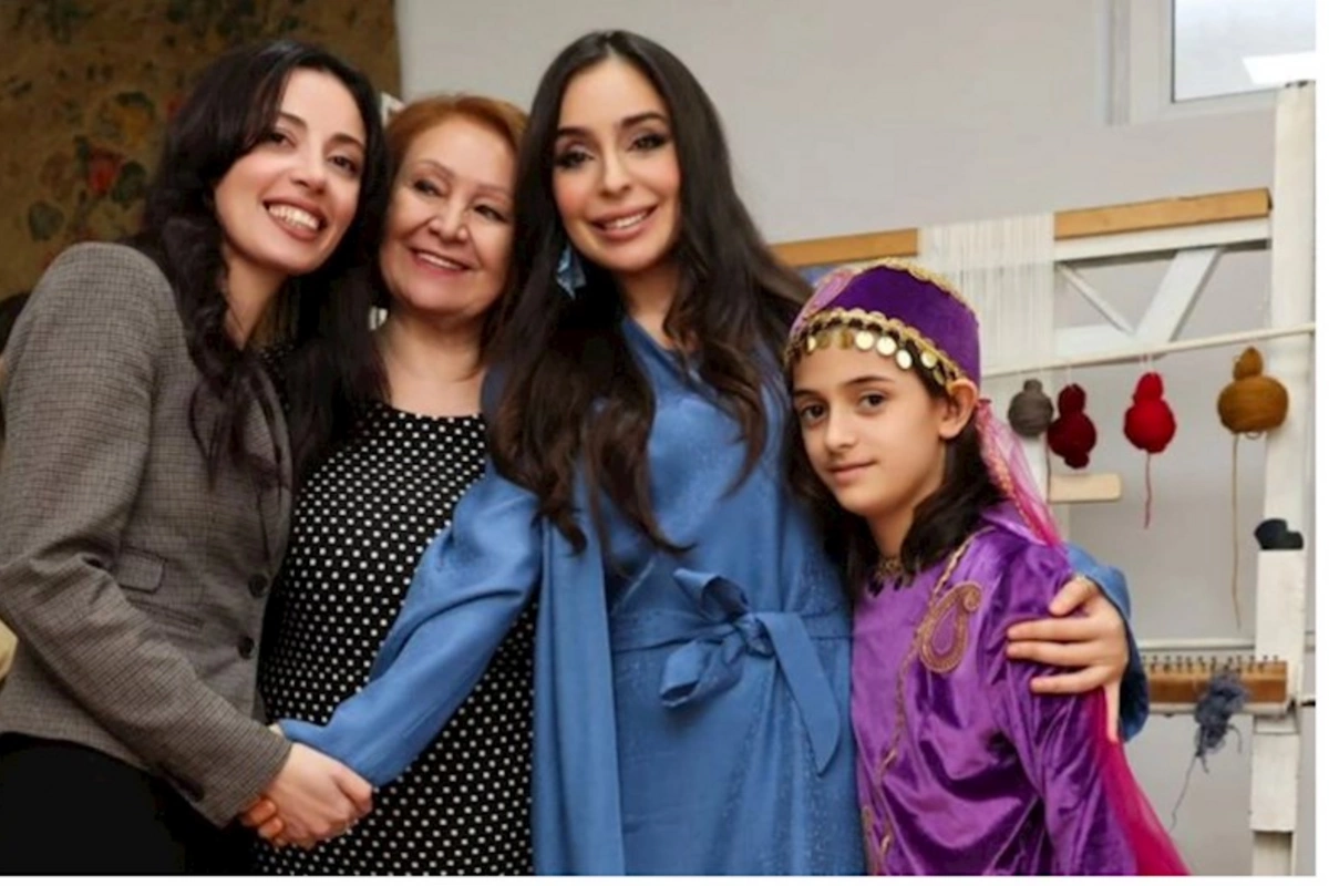 Leyla Əliyeva və Arzu Əliyeva Ümid Yeri Uşaq Sığınacağını ziyarət ediblər