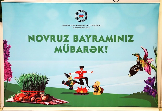 Azərbaycan Həmkarlar İttifaqları Konfederasiyası uşaqlar üçün Novruz şənlikləri keçirir — FOTOLAR