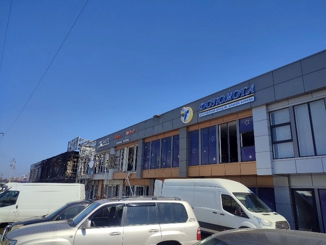 Ruslar azərbaycanlı iş adamının obyektini darmadağın etdilər — FOTOLAR