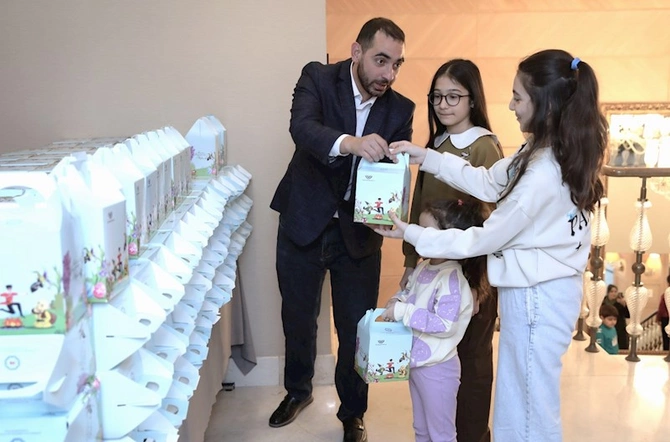 Azərbaycan Həmkarlar İttifaqları Konfederasiyası uşaqlar üçün Novruz şənlikləri keçirir — FOTOLAR