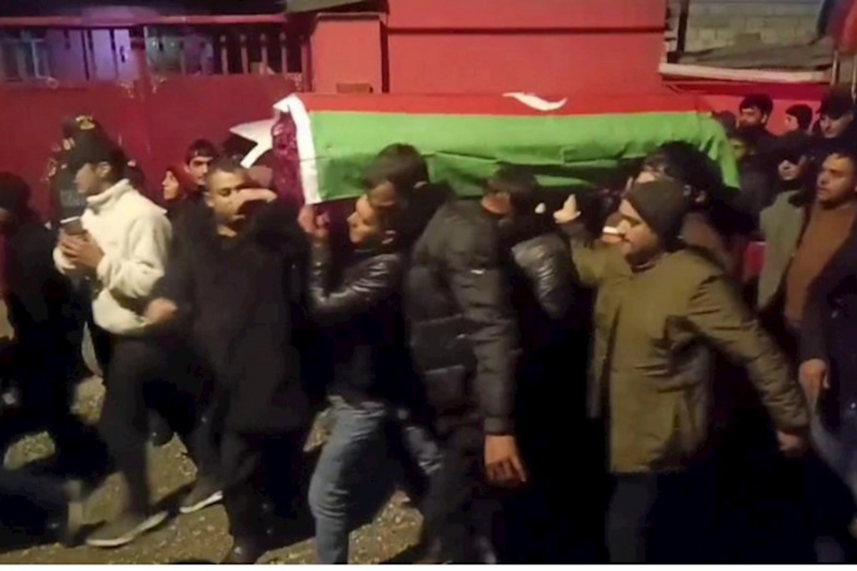Qar uçqununa düşmüş hərbi qulluqçunun nəşi ailəsinə təhvil verilib — FOTO