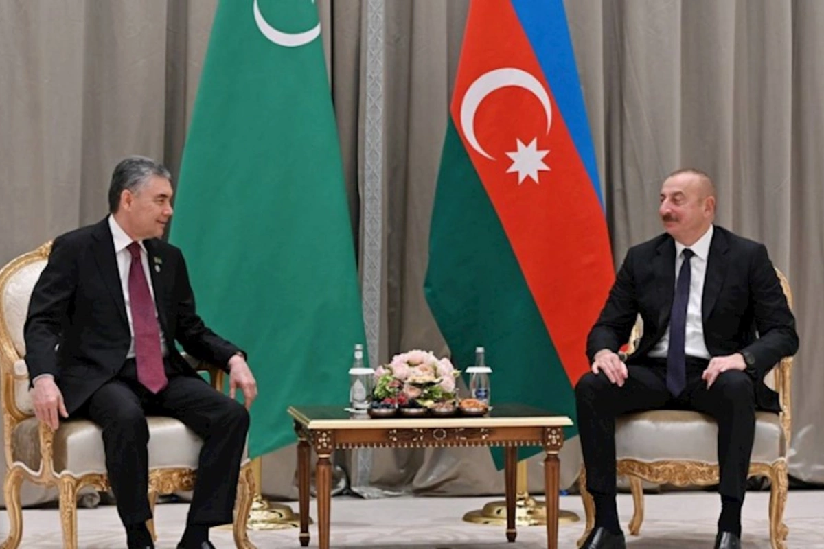 Qurbanqulu Berdiməhəmmədov İlham Əliyevi təbrik edib