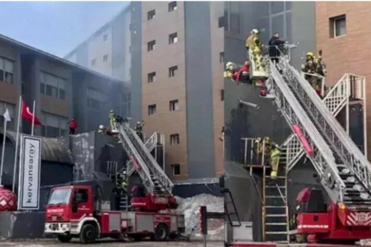 Türkiyədə hotel yanıb, ölənlər var — VİDEO/FOTOLAR (YENİLƏNİB)